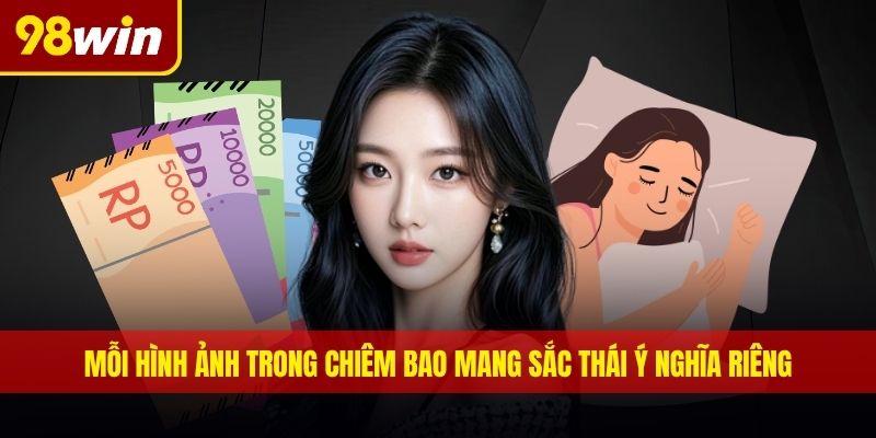 Mỗi hình ảnh trong chiêm bao mang sắc thái ý nghĩa riêng